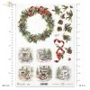 zimowe wianki*winter garlands*Wintergirlanden*guirnaldas de invierno